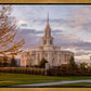 Payson Temple Autumn Light