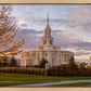 Payson Temple Autumn Light