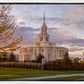 Payson Temple Autumn Light