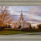 Payson Temple Autumn Light