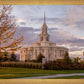 Payson Temple Autumn Light