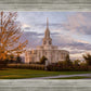 Payson Temple Autumn Light