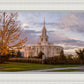 Payson Temple Autumn Light