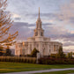 Payson Temple Autumn Light