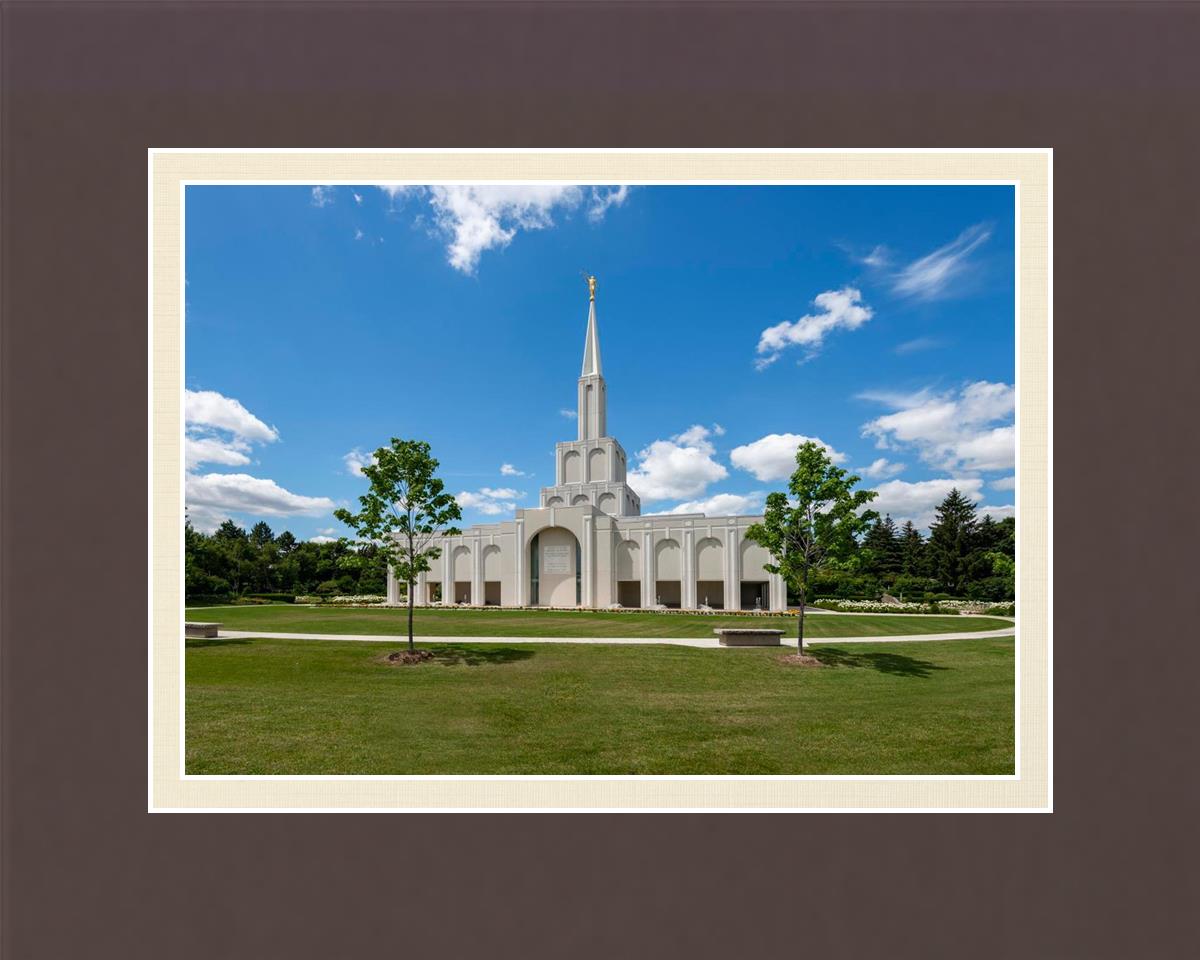 Toronto Ontario Temple Daytime Skies