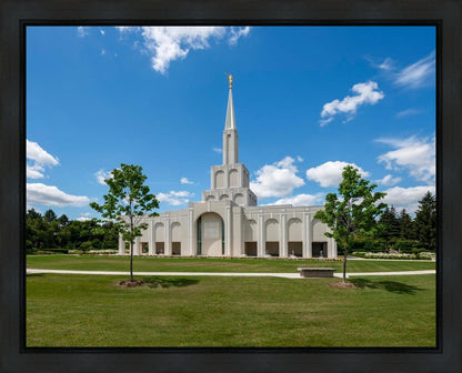 Toronto Ontario Temple Daytime Skies