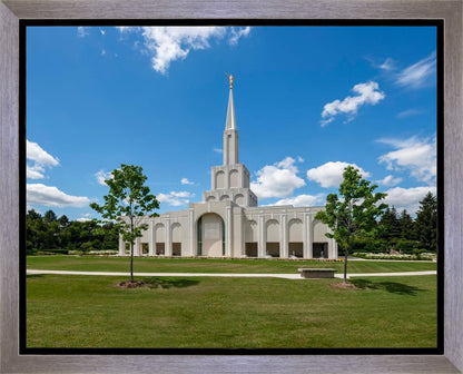 Toronto Ontario Temple Daytime Skies