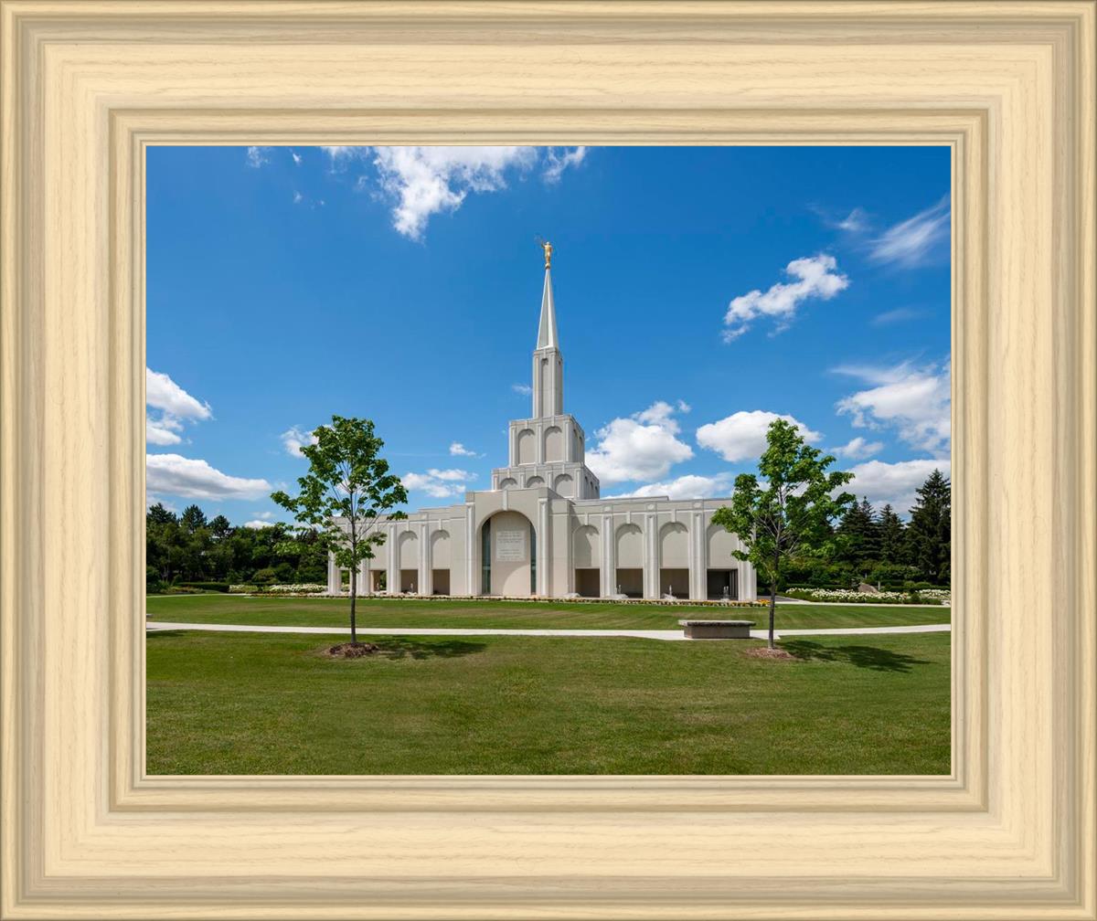 Toronto Ontario Temple Daytime Skies