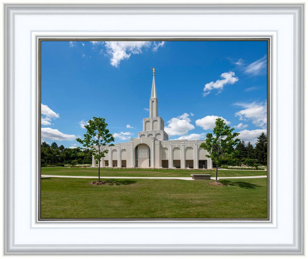 Toronto Ontario Temple Daytime Skies