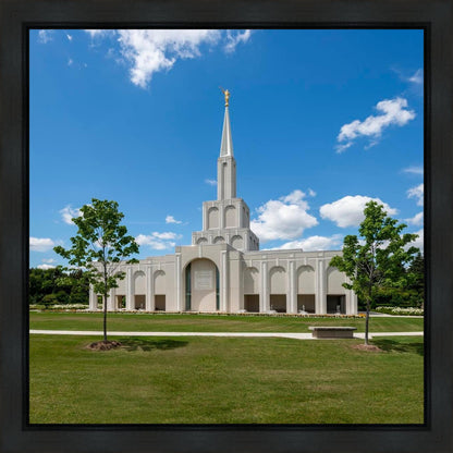 Toronto Ontario Temple Daytime Skies