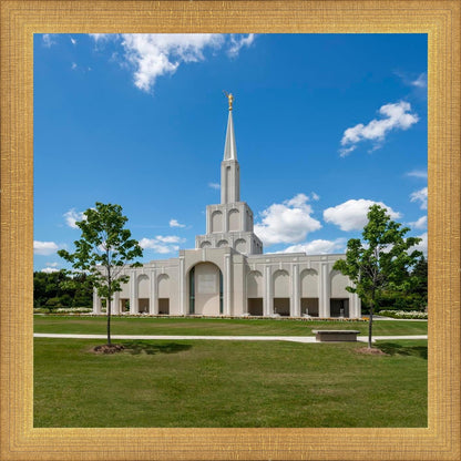 Toronto Ontario Temple Daytime Skies