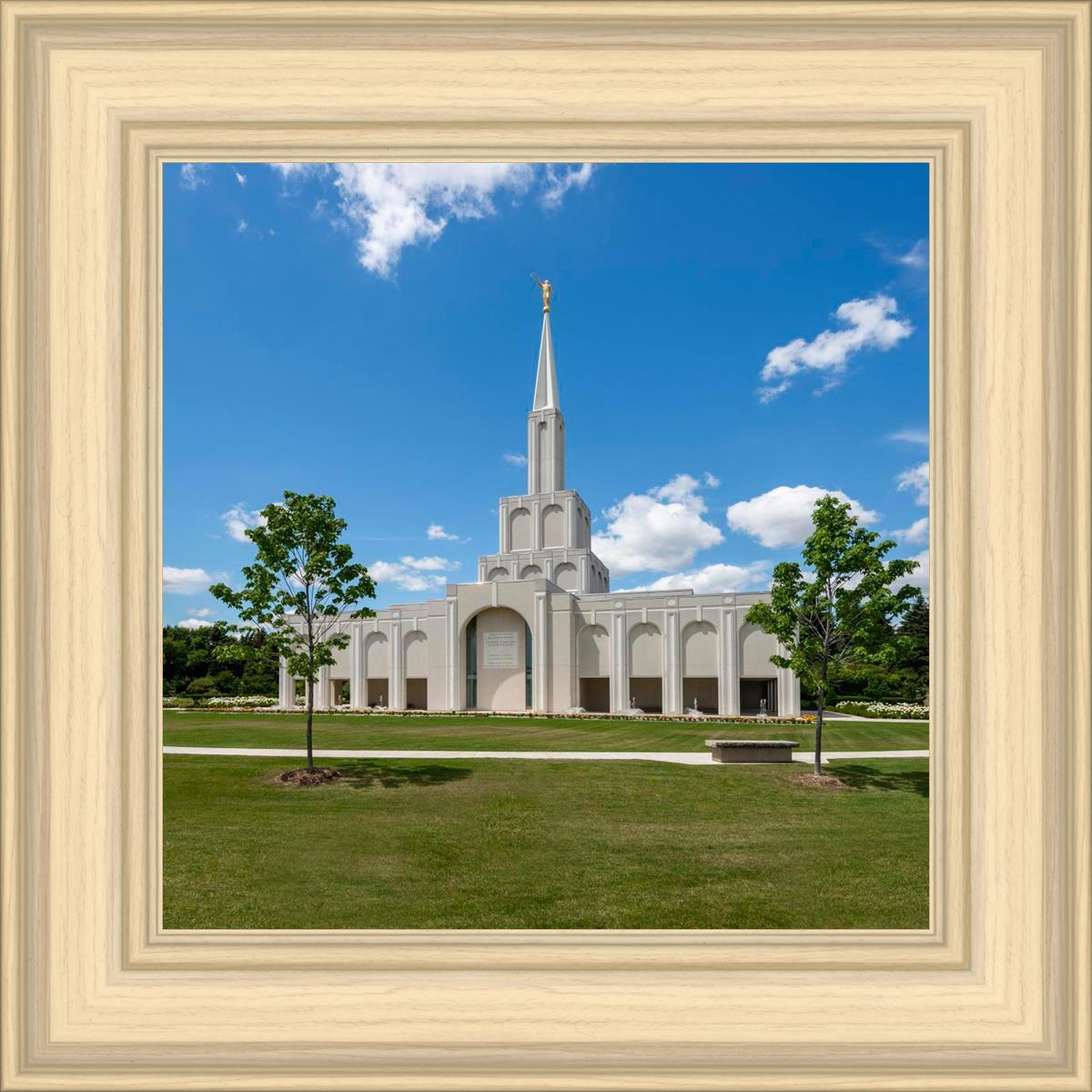 Toronto Ontario Temple Daytime Skies