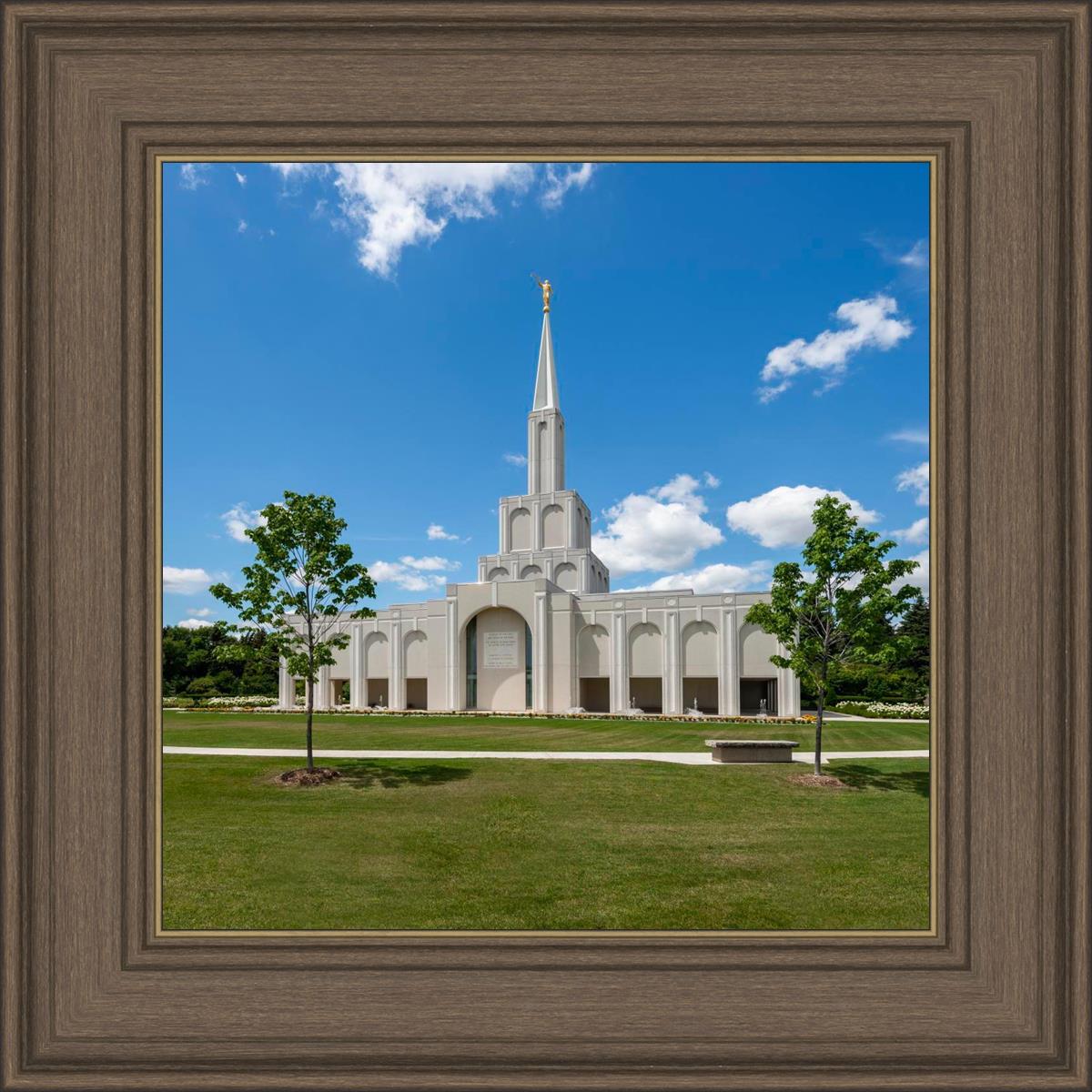 Toronto Ontario Temple Daytime Skies