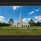 Toronto Ontario Temple Daytime Skies