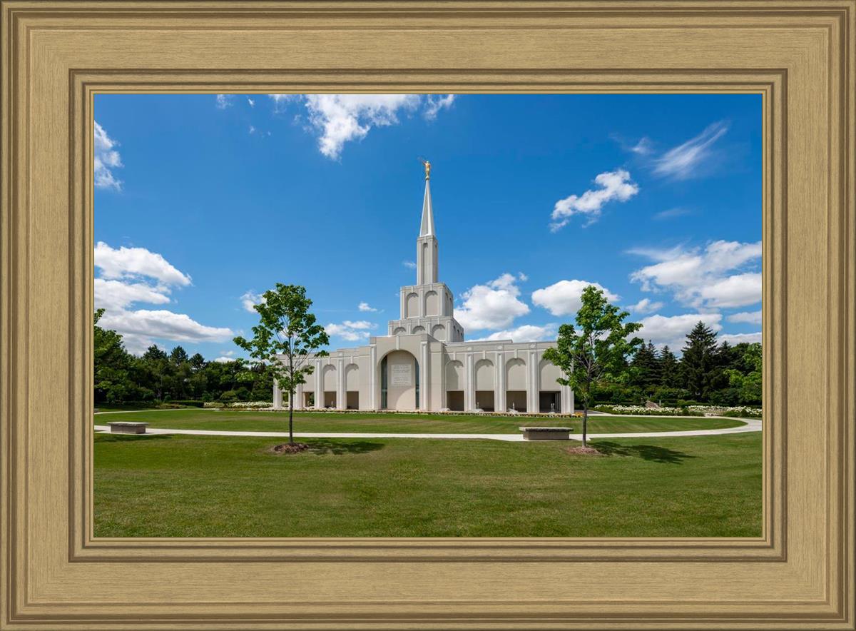 Toronto Ontario Temple Daytime Skies