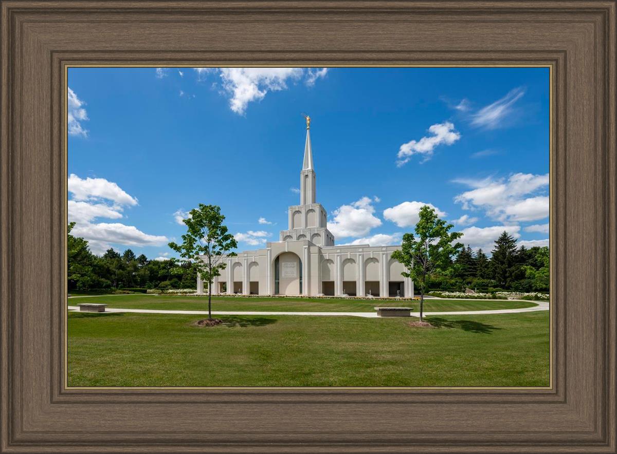 Toronto Ontario Temple Daytime Skies