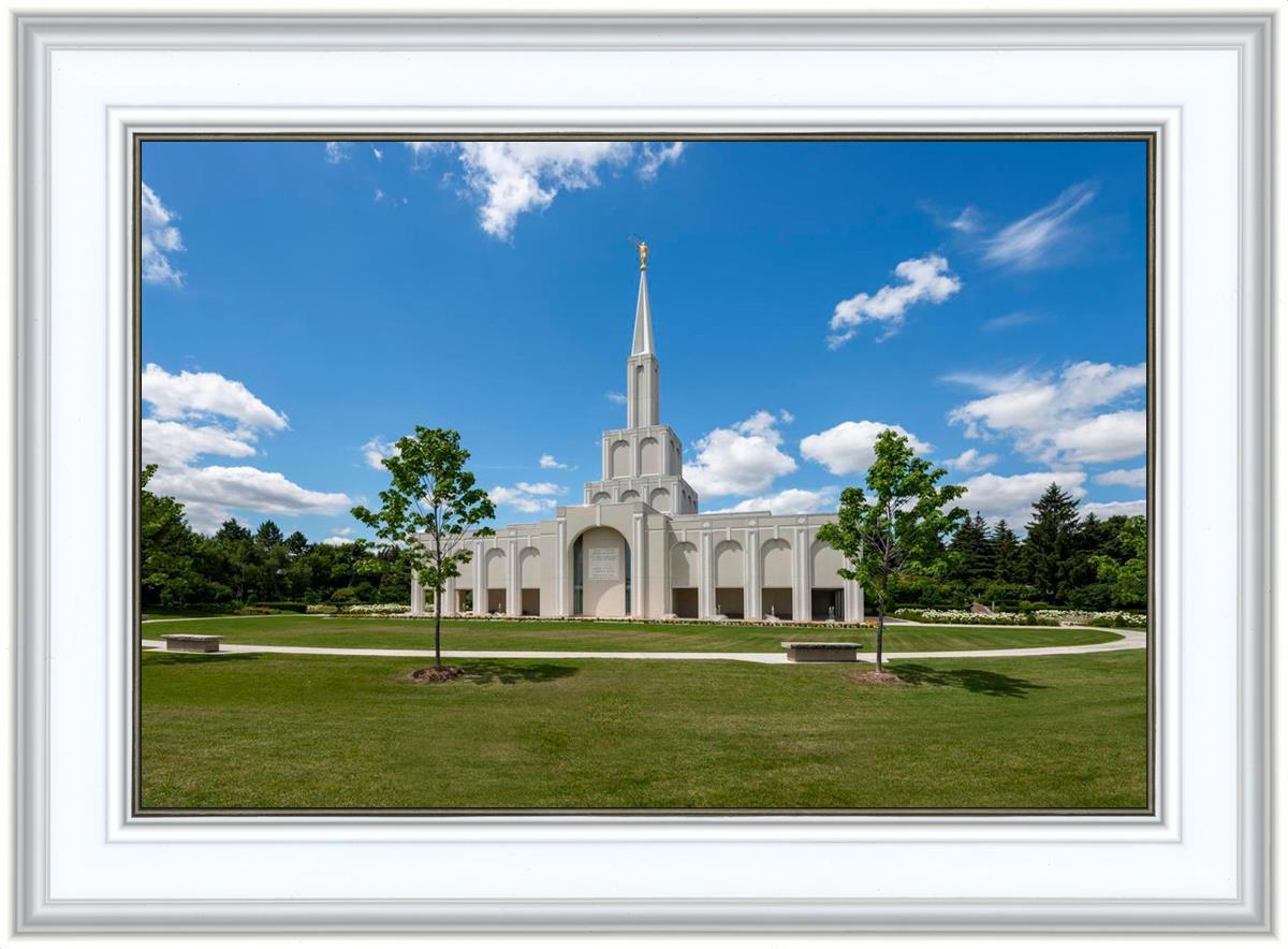 Toronto Ontario Temple Daytime Skies