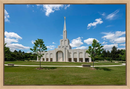 Toronto Ontario Temple Daytime Skies