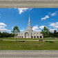 Toronto Ontario Temple Daytime Skies