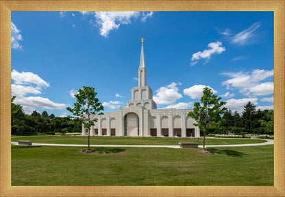 Toronto Ontario Temple Daytime Skies