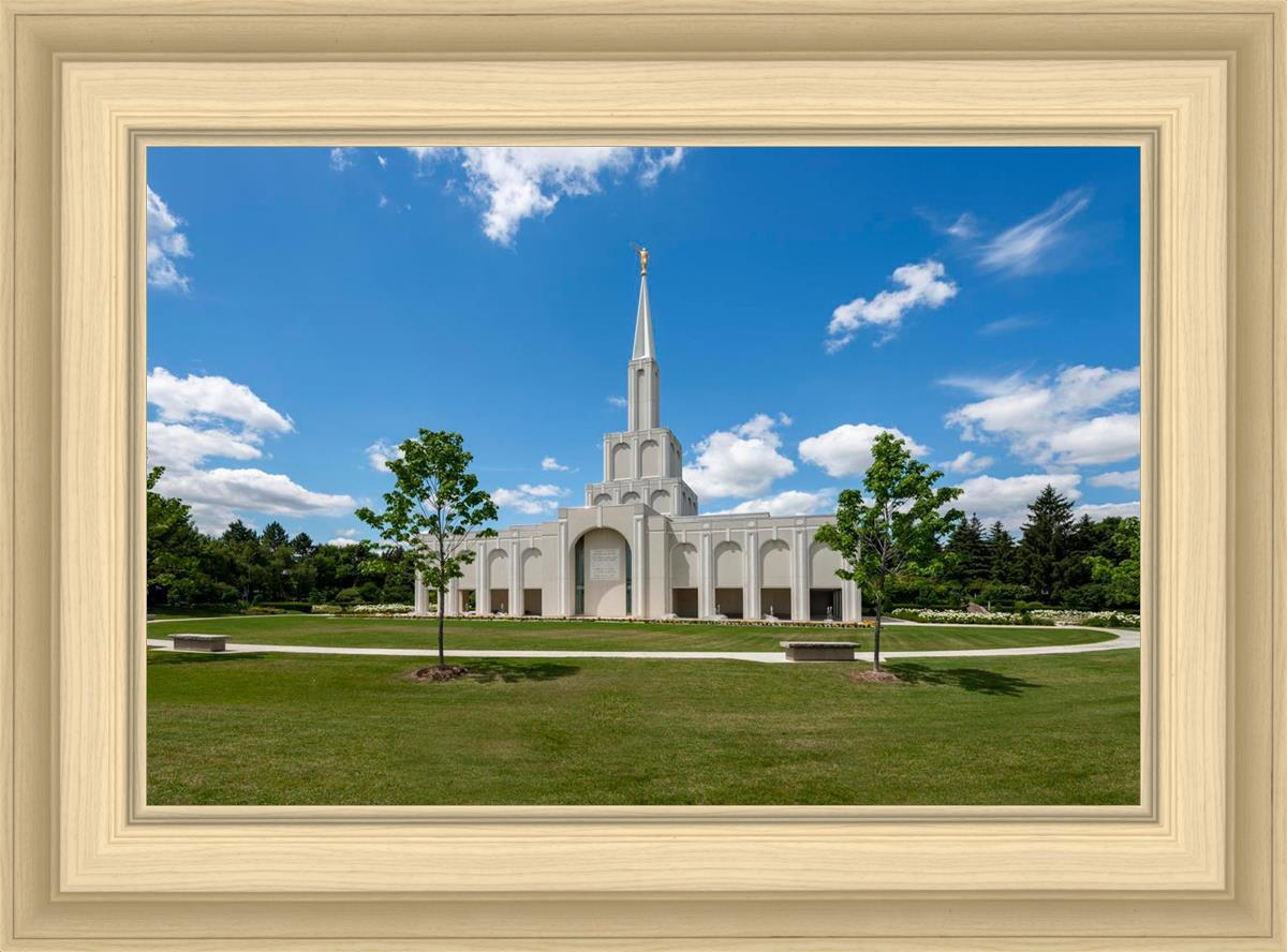 Toronto Ontario Temple Daytime Skies
