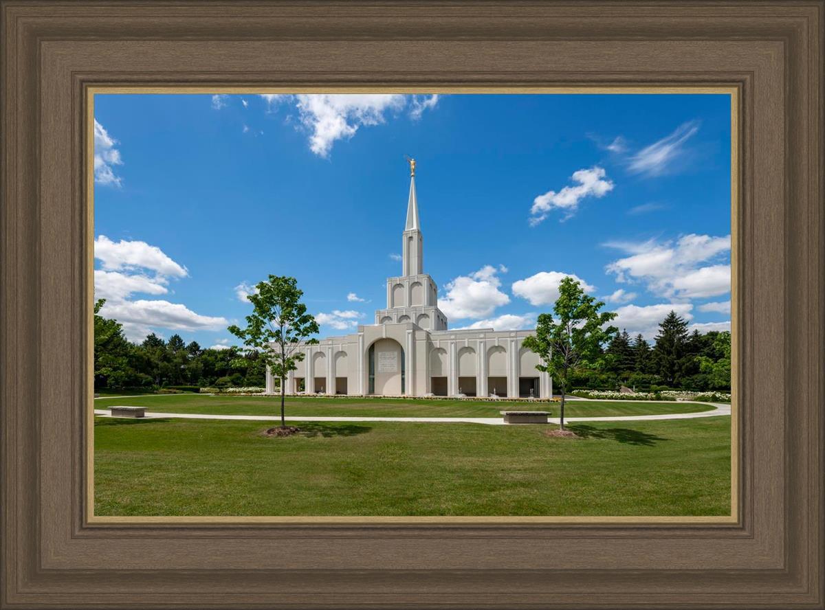 Toronto Ontario Temple Daytime Skies