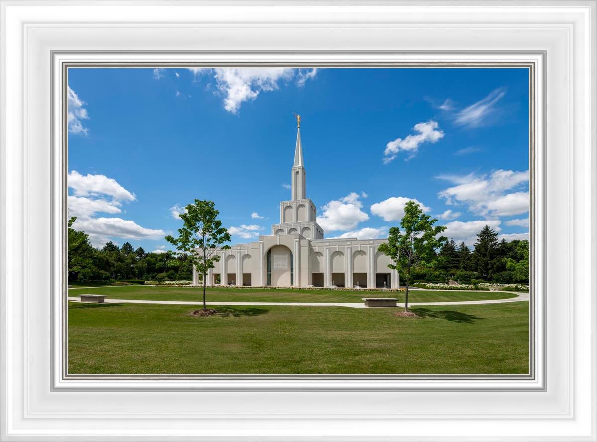 Toronto Ontario Temple Daytime Skies