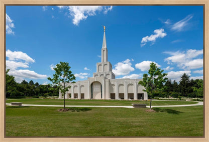 Toronto Ontario Temple Daytime Skies