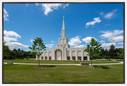 Toronto Ontario Temple Daytime Skies