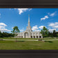 Toronto Ontario Temple Daytime Skies