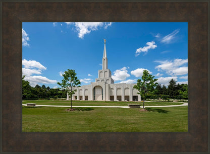 Toronto Ontario Temple Daytime Skies