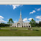 Toronto Ontario Temple Daytime Skies