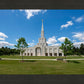 Toronto Ontario Temple Daytime Skies
