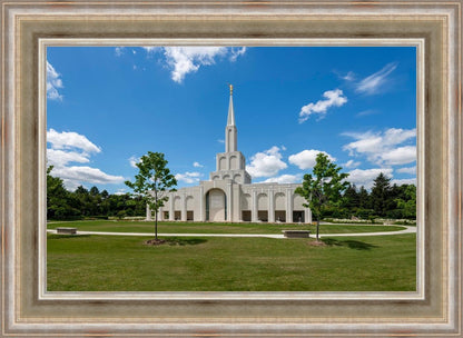 Toronto Ontario Temple Daytime Skies