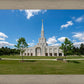 Toronto Ontario Temple Daytime Skies