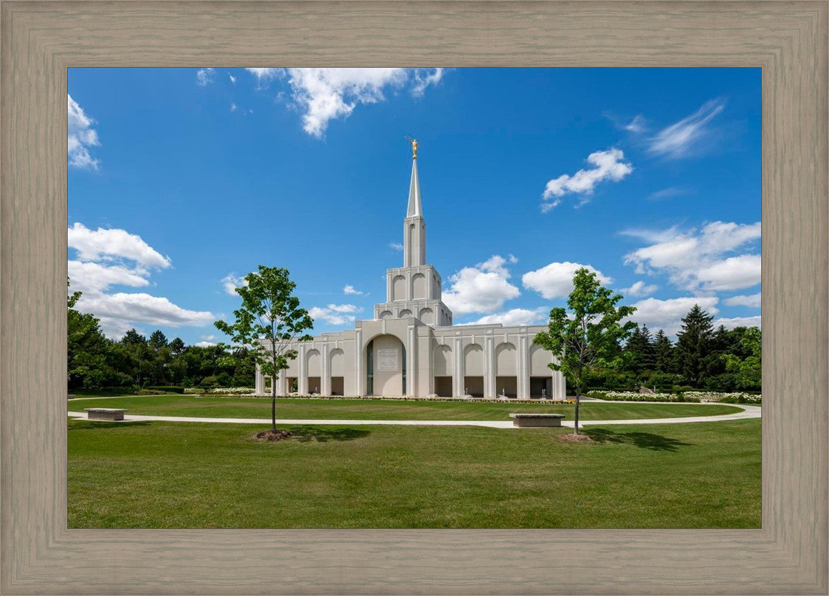 Toronto Ontario Temple Daytime Skies
