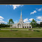 Toronto Ontario Temple Daytime Skies