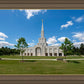 Toronto Ontario Temple Daytime Skies