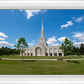 Toronto Ontario Temple Daytime Skies