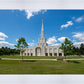 Toronto Ontario Temple Daytime Skies