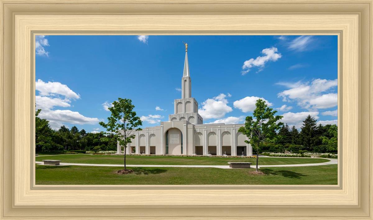 Toronto Ontario Temple Daytime Skies
