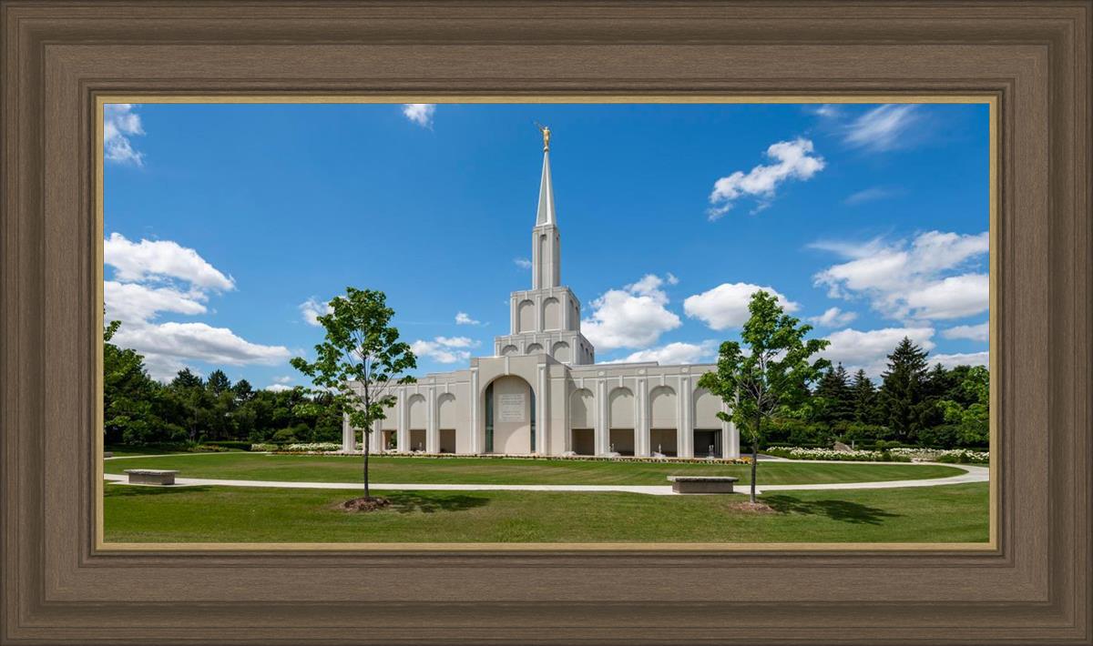 Toronto Ontario Temple Daytime Skies