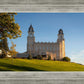 Manti Temple Golden Foundations