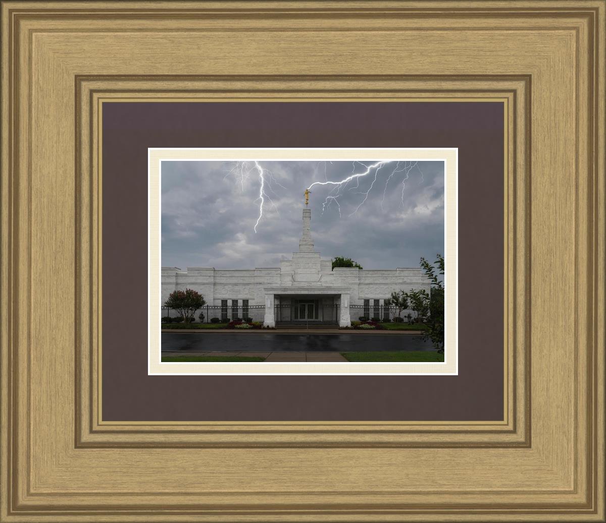 Nashville Temple Through The Storm