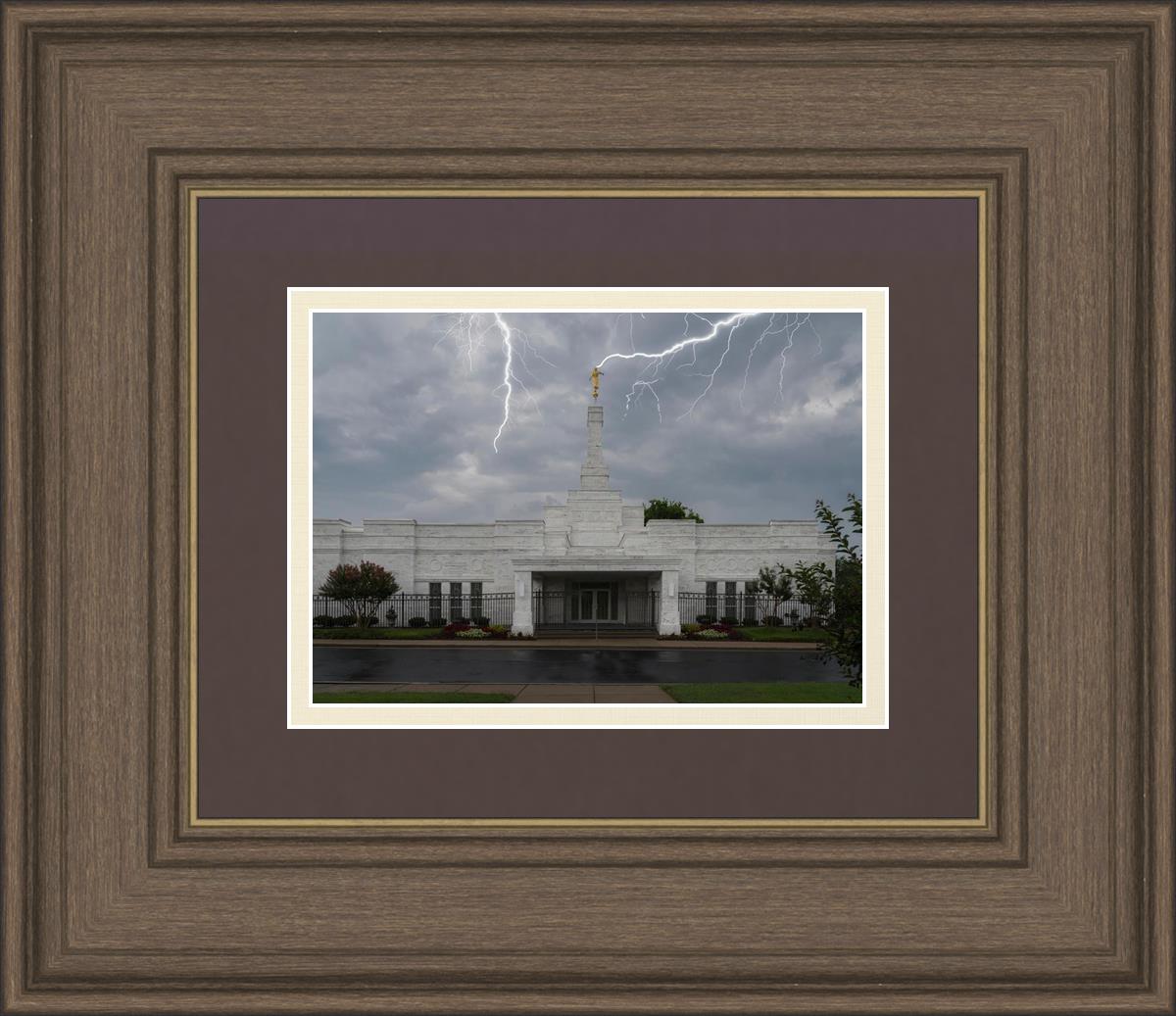 Nashville Temple Through The Storm