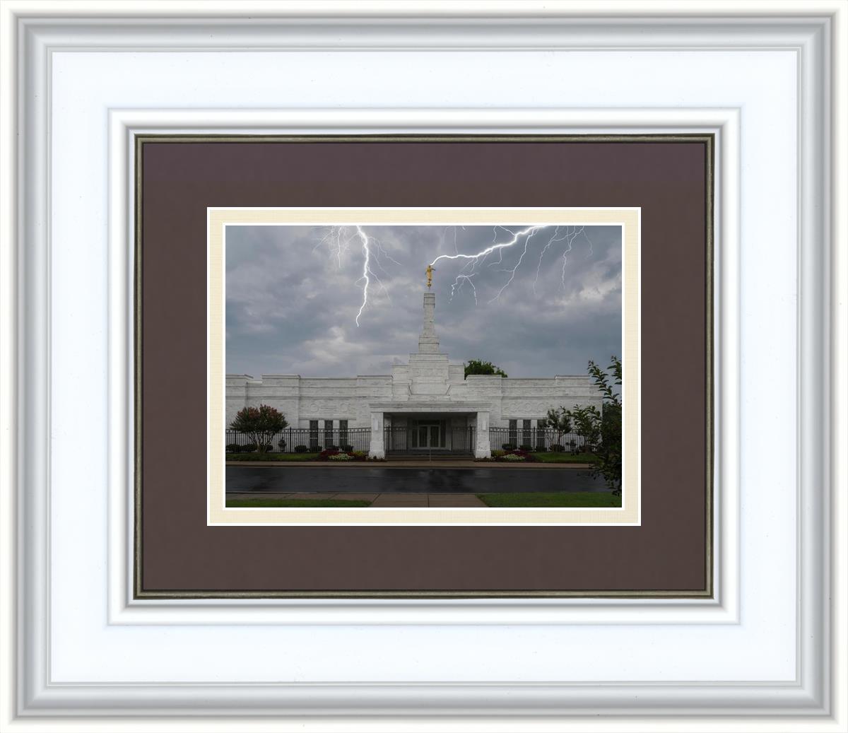Nashville Temple Through The Storm