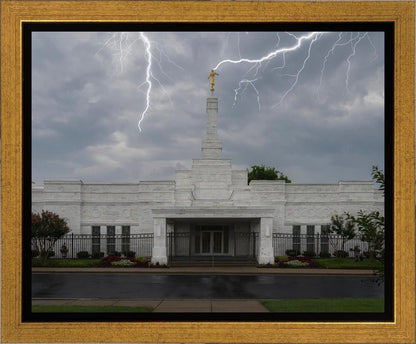 Nashville Temple Through The Storm