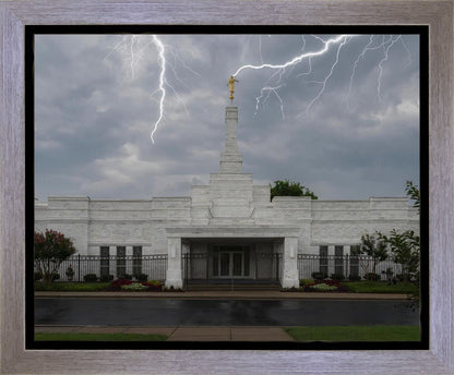 Nashville Temple Through The Storm