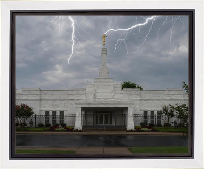 Nashville Temple Through The Storm