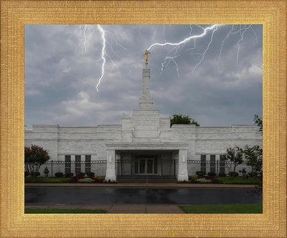Nashville Temple Through The Storm